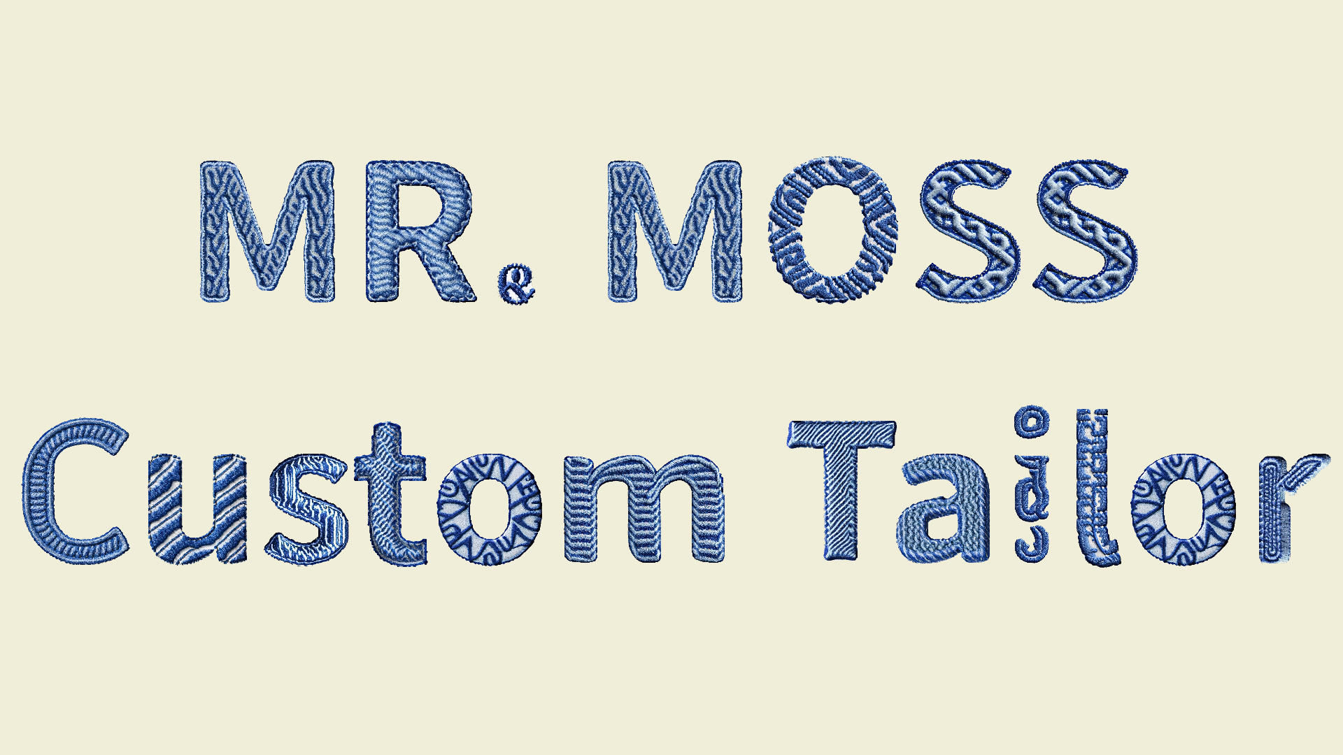 MR. MOSS TAILOR